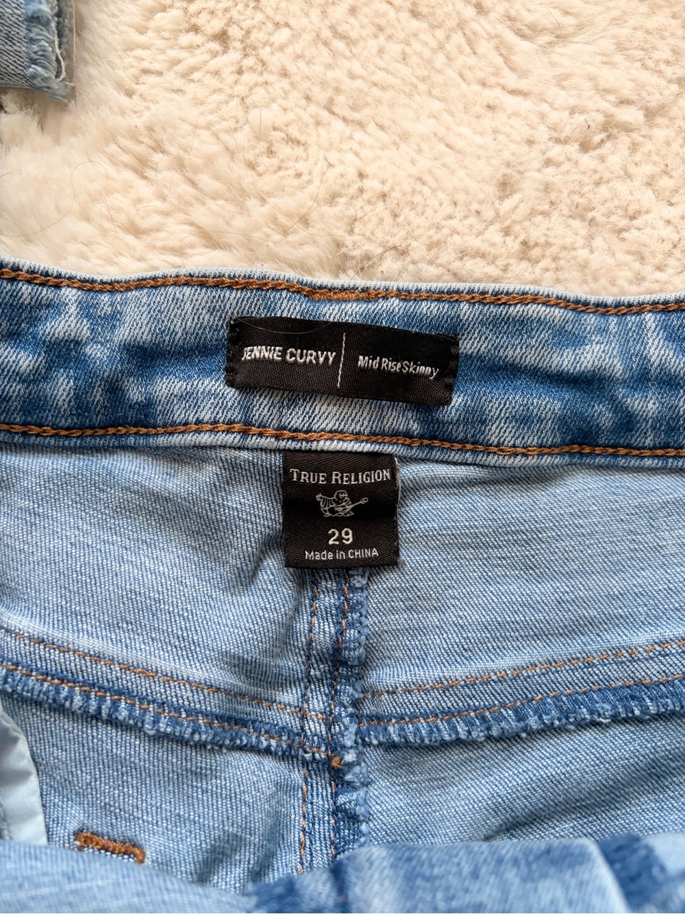 True Religion Women's Light Wash Skinny Jeans - Picture 6 of 6